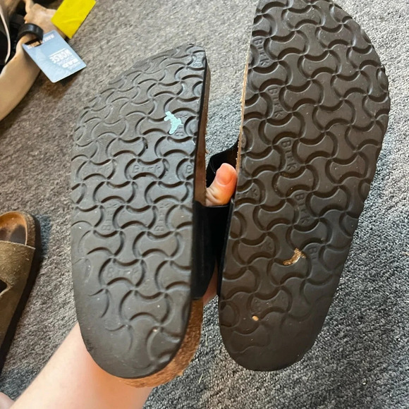 Birkenstock Black Gizeh Sandals, size 40 - Picture 3 of 5